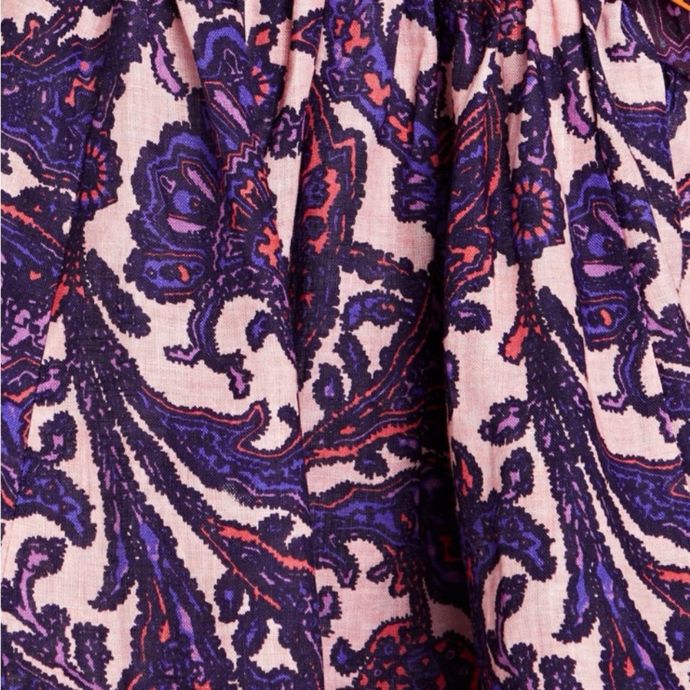 Zimmermann Multicolor Paisley Lace Mini Dress - Picture 4 of 6